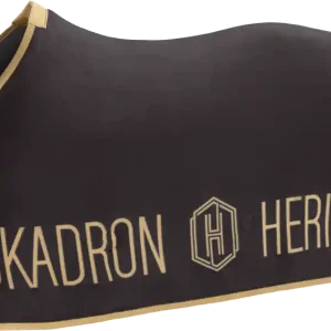 Abschwitzdecke Fleece Heritage | black truffle | XL/ 155 cm | ESK111258262090XL Echt