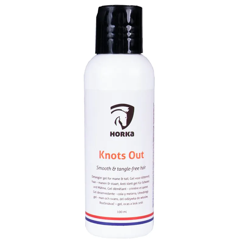 Aktuell horka KNOTS OUT ANTI-TANGLE GEL Jetzt kaufen! | MHS Reitsport