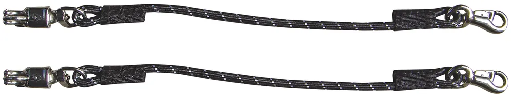 Aktuell Trailer Lines Elastischer Panikhaken Schwarz/Weiß