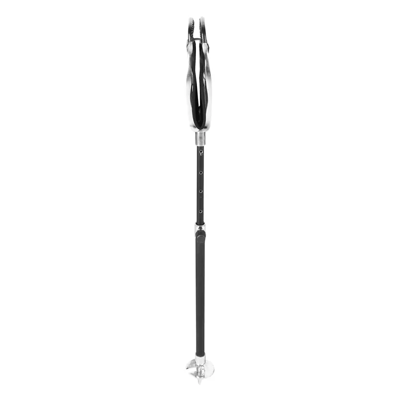 ALUMINIUM-SITZSTOCK MIT LEDERSITZ Highlight
