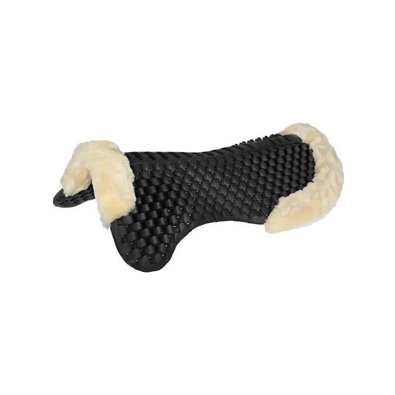 Top-Seller Acavallo Piuma Air-Release Featherlight Double Riser Pad Cutout Eco-Wool One Size , White, One Size