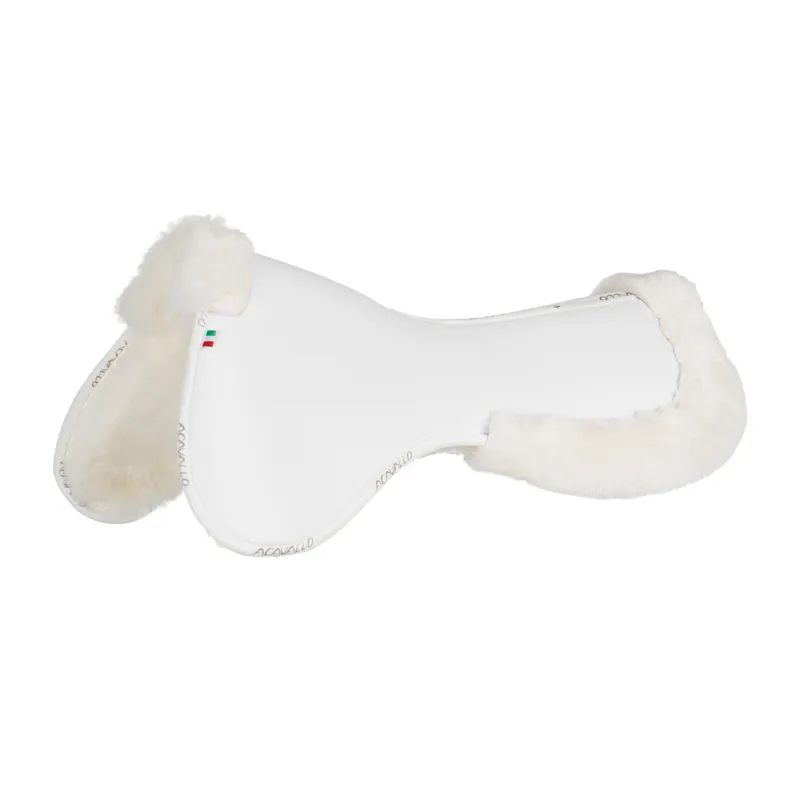 Acavallo Close Contact Memory Foam Pad Full Sheepskin , White/White, M Bestpreis