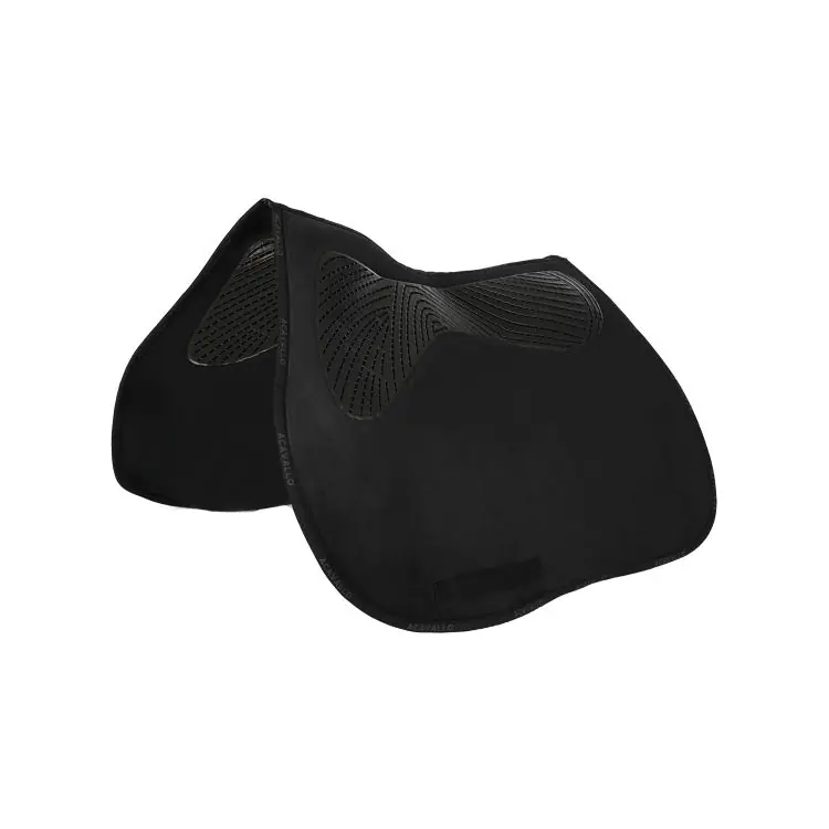 Acavallo – Twin Sided Gel Pad Jump , Black, One Size Echt