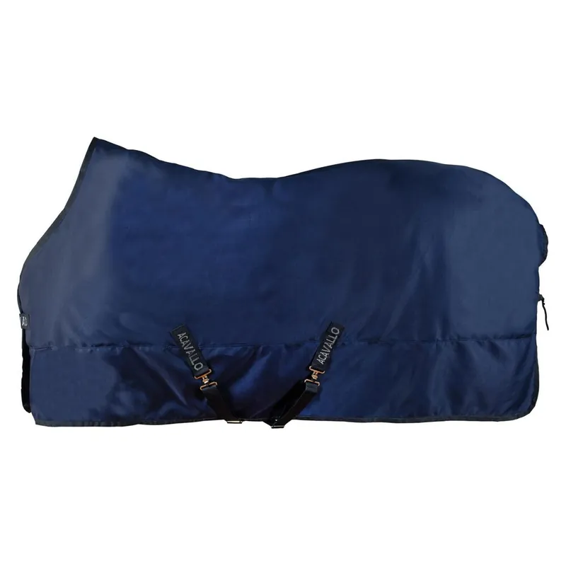 Zertifiziert Couverture d’écurie Acavallo Spring Sheet , Navy, 130
