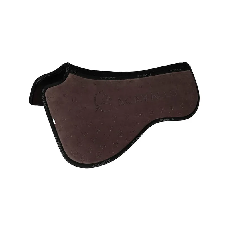 Top-Seller Tapis de dressage Acavallo Spine Free Memory Foam avec grip en silicone , Black, One Size