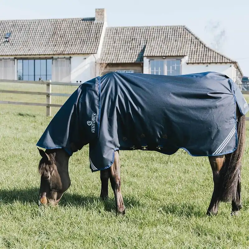 Ausverkauf Kentucky Horsewear Turnout Rug All Weather Waterproof Comfort 0g - Navy, 70
