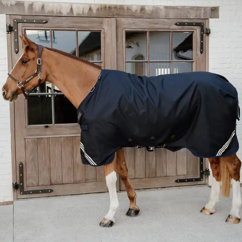 Aktuell Kentucky Horsewear Turnout Rug All Weather Waterproof Comfort 400g - Navy, 160