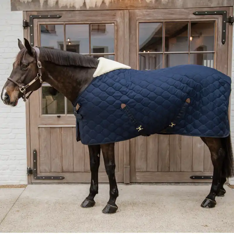 Beliebt Kentucky Horsewear Couverture de box Comfort 100g - Navy, 125