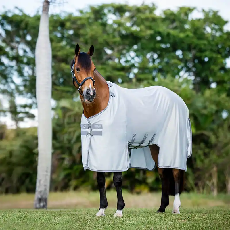 Aktuell Horseware Amigo Bug Buster - Silver/Titanium Grey/Silver, 125