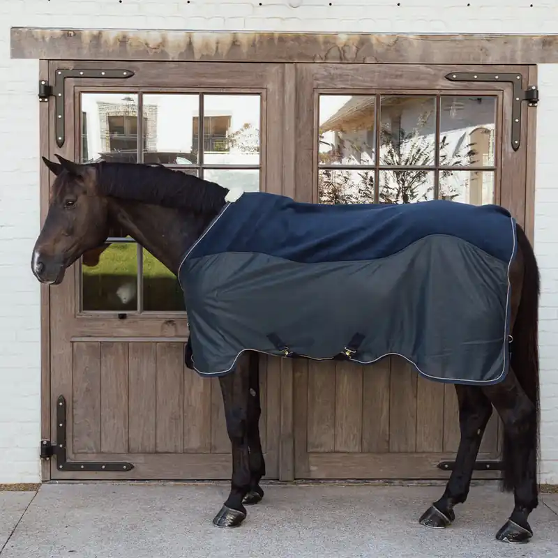 Angebot Kentucky Horsewear Fleece Mesh Cooler Combo - Black, 160