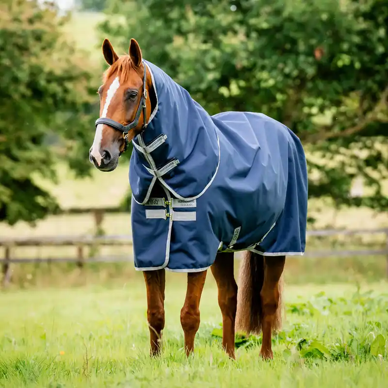 Aktuell Horseware Amigo Ripstop 900D Plus 100g - Black/Classic Blue, 140