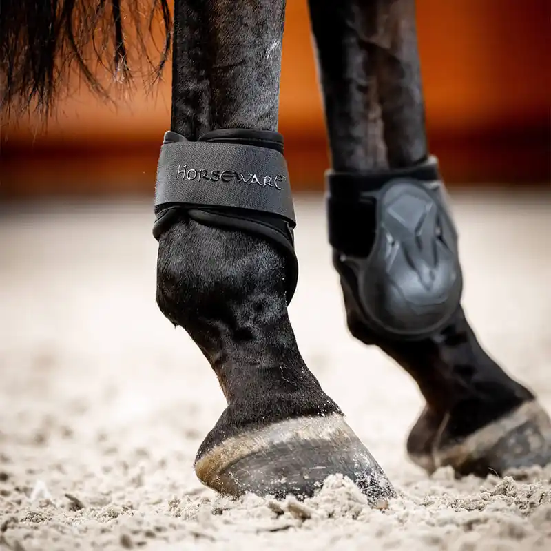 Wochenendangebot Horseware Classic Fetlock Boots - Black/Black, L