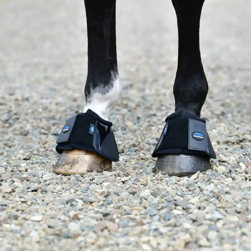 Weatherbeeta Tough-Tec Impact Bell Boots - Black, M Must-Have