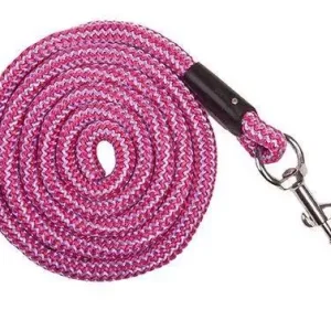 Günstig hkm sports strick aachen mit karabinerhaken 180 cm pink flieder