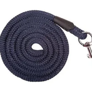 hkm sports strick aachen mit karabinerhaken dunkelblau 180 cm Preisreduziert