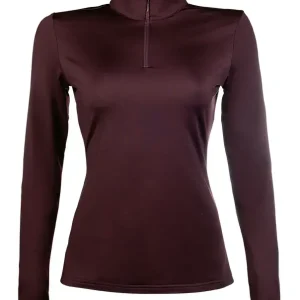 hkm sports funktionsshirt basic l bordeaux Angebot