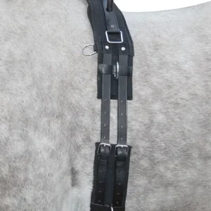 hkm sports longiergurt mit haltegriff schwarz vollblut warmblut Knallerangebot