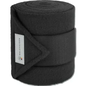 waldhausen fleecebandage basic 4er set schwarz Highlight