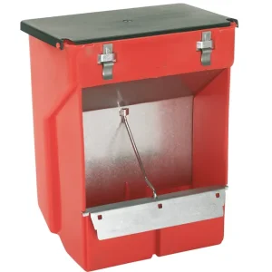 Aktuell kerbl futterautomat f. kaninchen kunstst. metall 2 fressplaetze