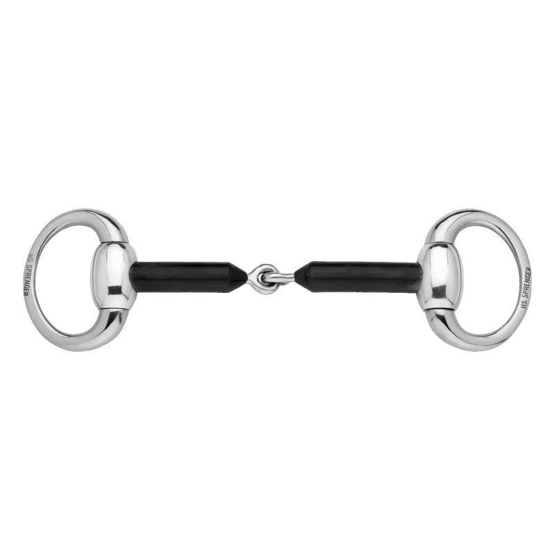 Bestseller sprenger olivenkopf gebiss hartcarbon 16 mm edelstahl einfach gebrochen 16 mm 14 5 cm
