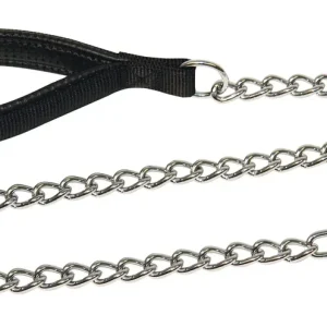kerbl miami plus kettenleine schwarz 4 mm 100 cm Begrenztes Angebot