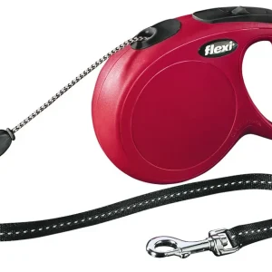 Abverkauf kerbl flexi leine new classic seil m rot