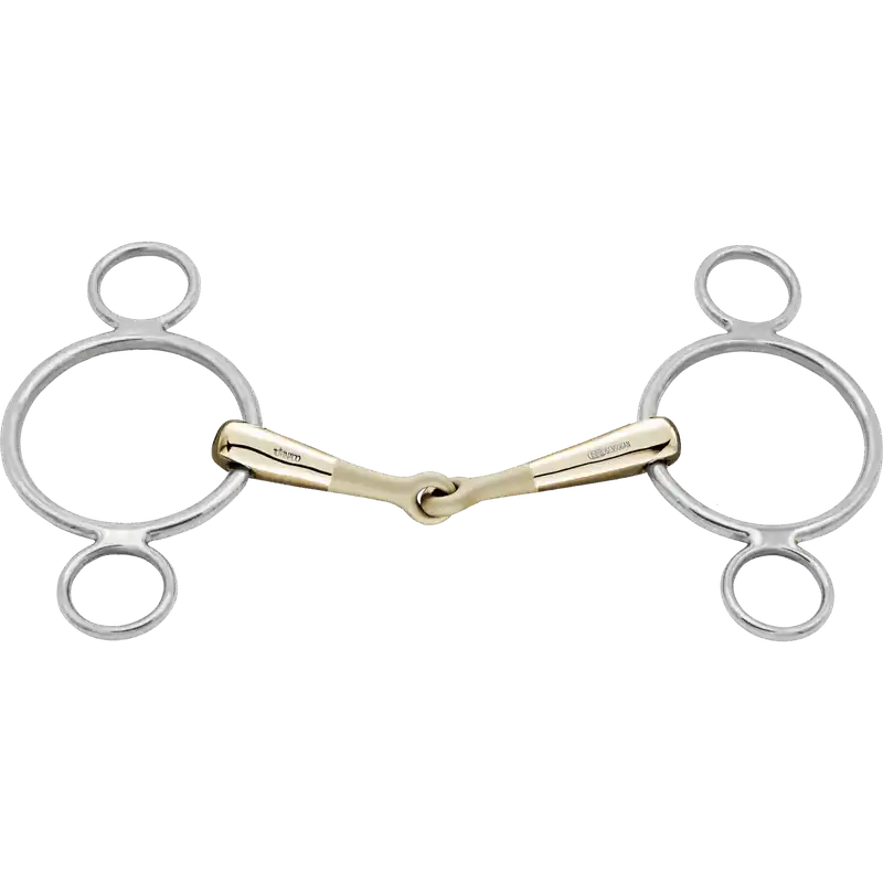 Knallerangebot sprenger turnado 3 ring gebiss 16 mm sensogan mit edelstahlseiten 13 5 cm