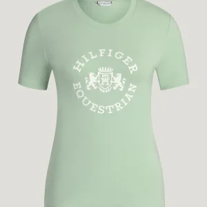 Kostenloser Versand tommy hilfiger equestrian damen t shirt pasadena sommer 2026 xl belair mint