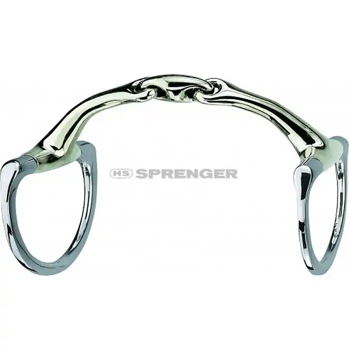 Highlight Sprenger doppelt gebrochenes Gebiss RS Dynamik Sensogan 16 mm Stärke  »  202460_125